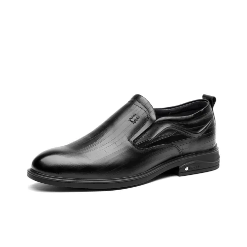 Spider King Dress Shoes Men Low-Top Black