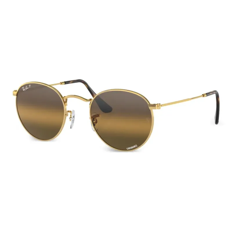 Ray Ban Chromance Round frame Sunglasses-0
