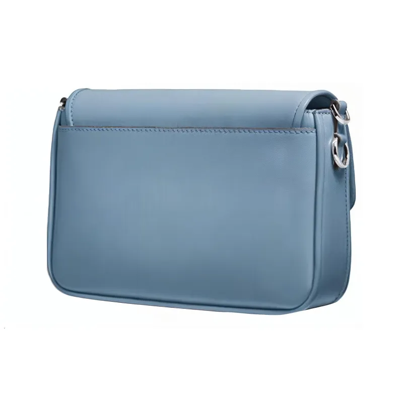 MICHAEL KORS Bradshaw Leather Crossbody Bag Shoulder Bag Women's Blue-2