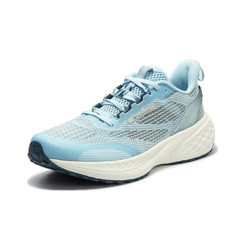 361° Cushioning Breathable Low Top Running Shoes Men's Blue Gray White-1