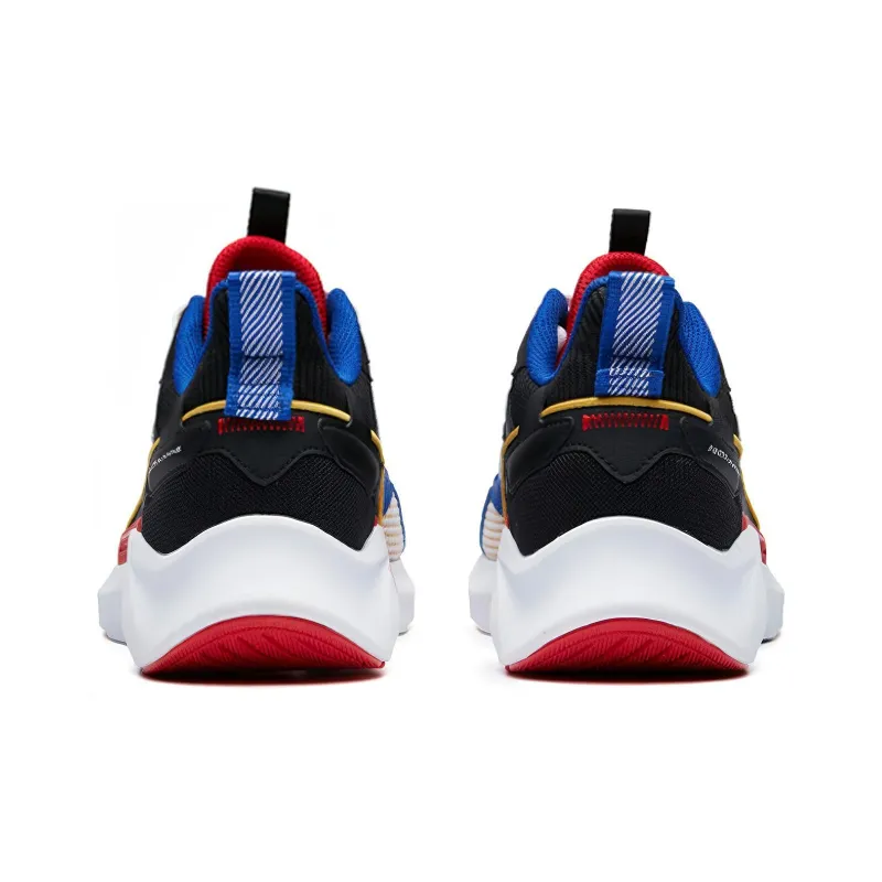 Anta Running Shoe Collection Breathable Low Top Casual Shoes Men's White Black Red-4