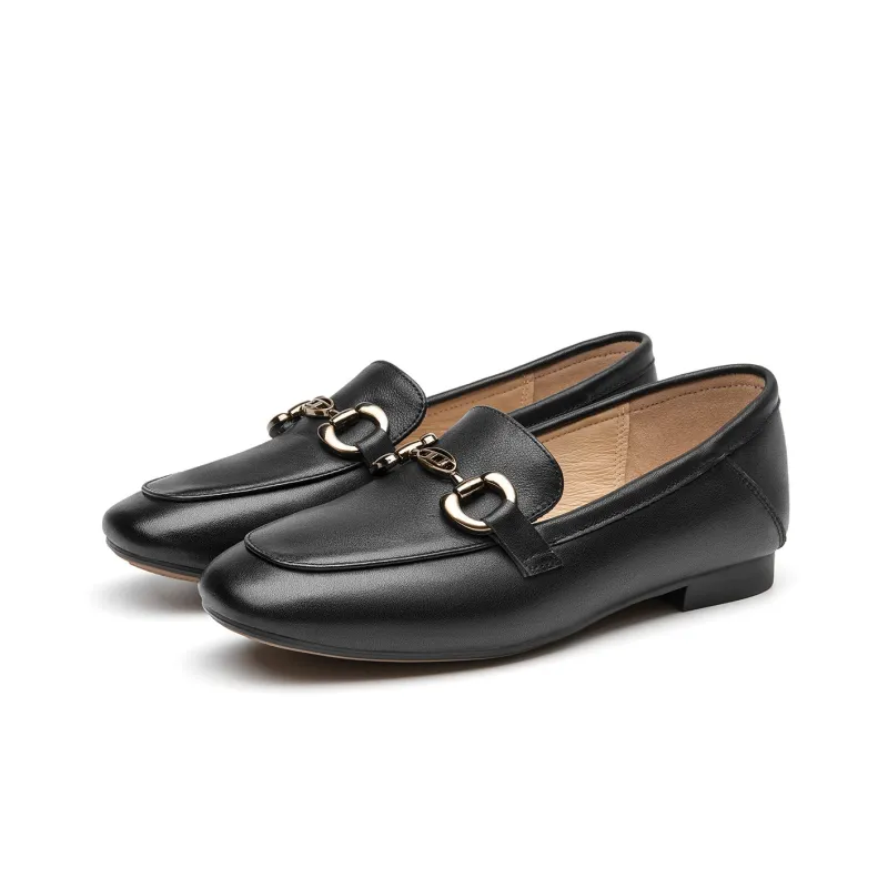 Spider King Loafers Women's Black-2