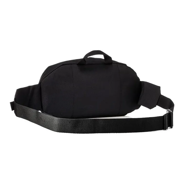 Adidas Polyester One Shoulder Crossbody Fanny Pack Regular Unisex Black-3