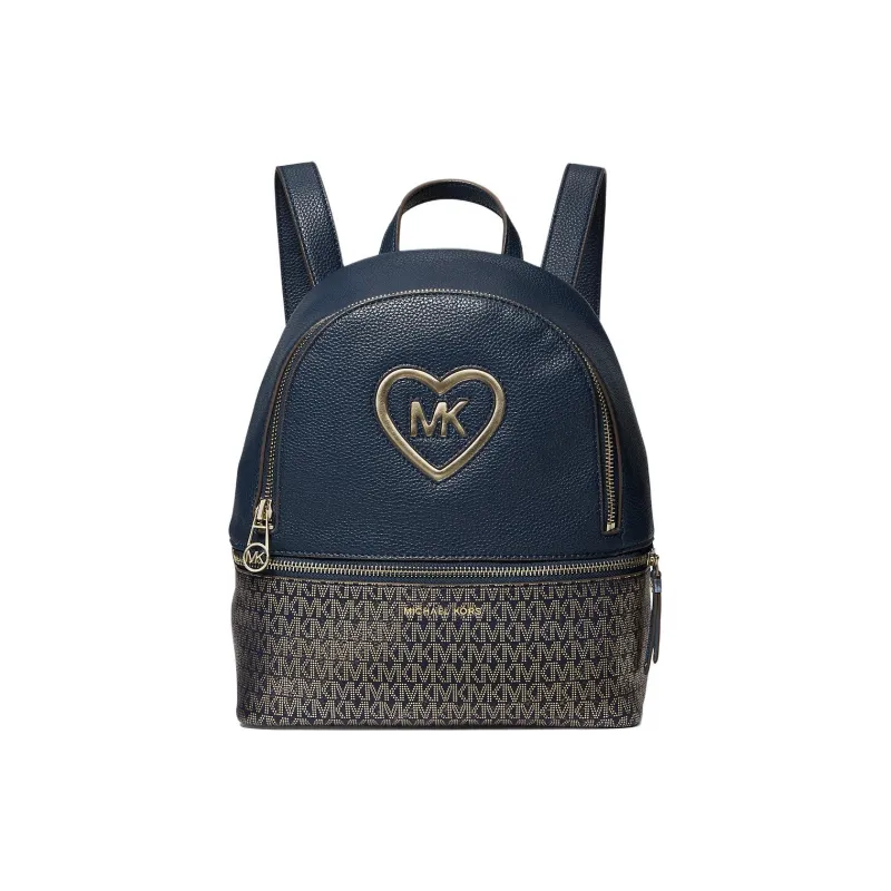 MICHAEL KORS Canvas Backpack Kids' Marine Blue-0