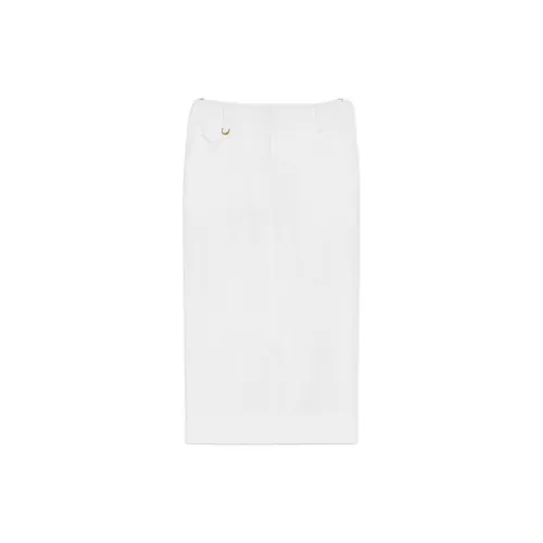 Jacquemus Casual Long Skirts Women's White