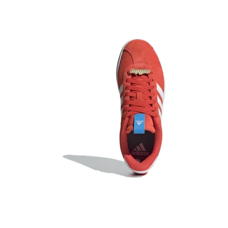 Adidas Vl Court 3.0 Bright Red Cloud White Blue Burst Women's-2