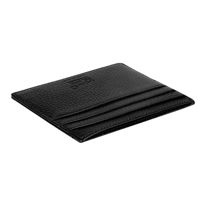 MONTBLANC Meisterstuck Leather Card Holder Men's Black-4