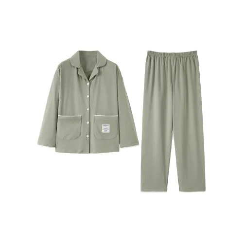 WOLFSFUL Pajama Set Women's Seaweed Green