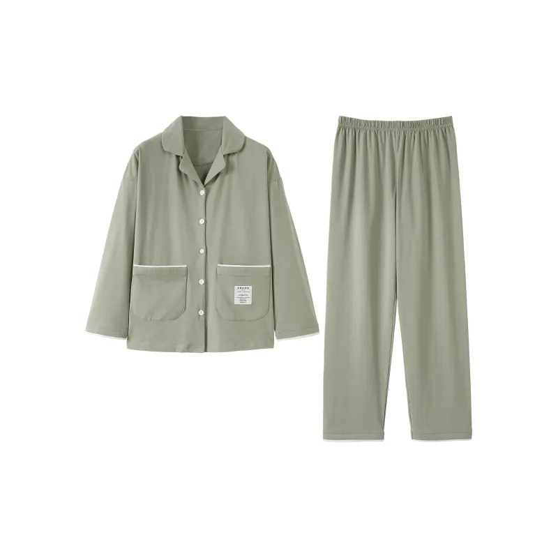 WOLFSFUL Pajama Set Women's Seaweed Green-0