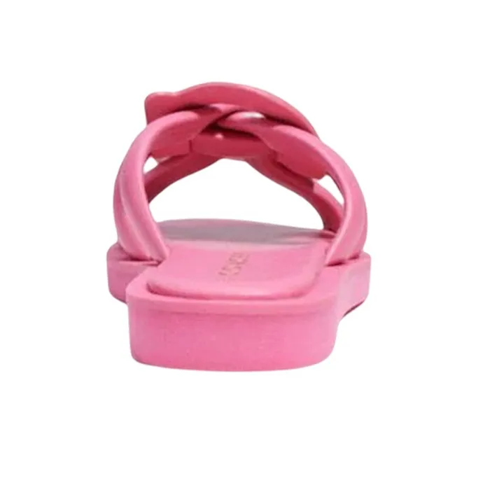 COACH Georgie Slide Slippers Women's Pink-4