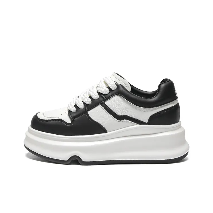 WOOS BOBO Cushioning Height Increasing Low Top Stylish Skateboarding Shoes Women's-1