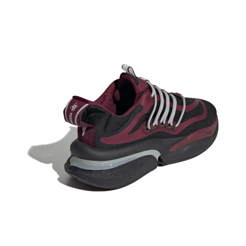 Adidas Texas A&M Alphaboost V1 Core Black Team Maroon Cool Grey-3