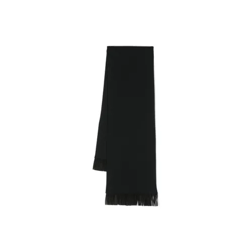 SAINT LAURENT Pre-Owned 1980s Fringed Wool Scarf