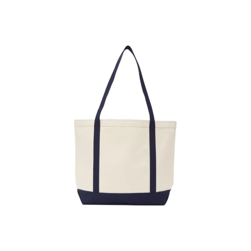 NOAH Canvas Tote Bag Shopping Bag Handbag Shoulder Bag Unisex White-3