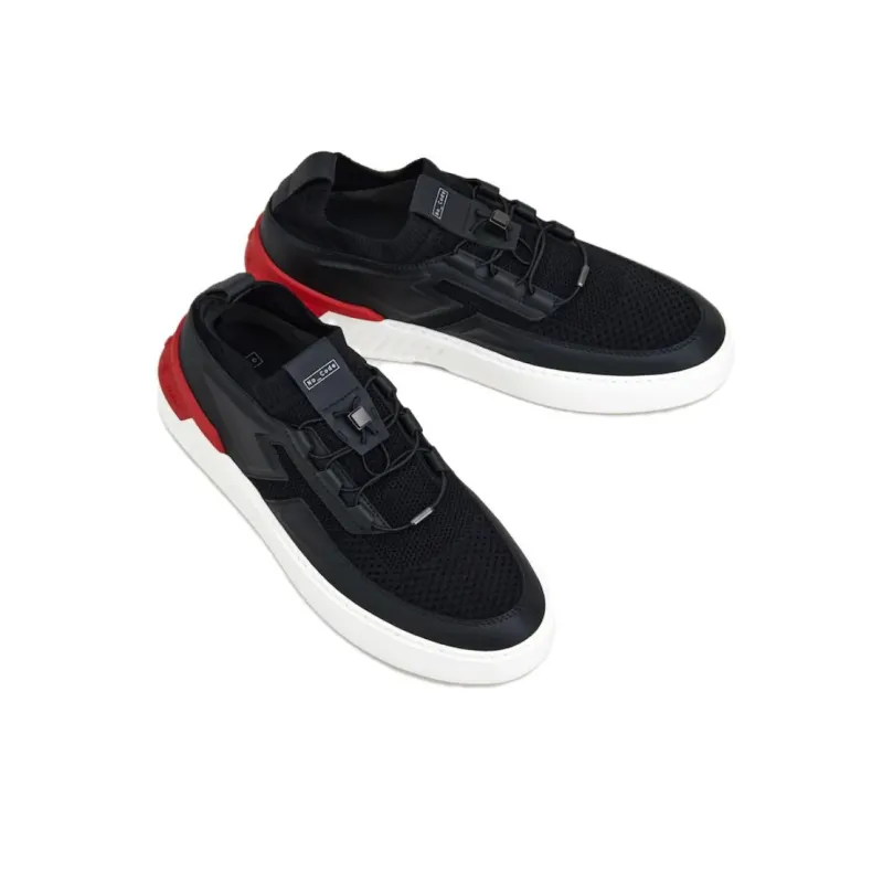 TOD'S No_Code Leather Low-top Sneakers-4