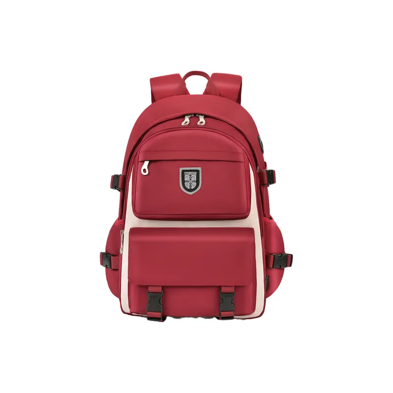 UNIVERSITY OF CAMBRIDGE Fabric Boys High School Double-Shoulder Backpack Regular Unisex-0