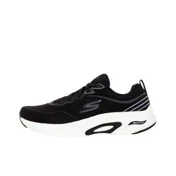 Skechers Arch Fit Cushioning, Slip Resistant, And Abrasion Resistant Low Top Running Shoes Men's Black White