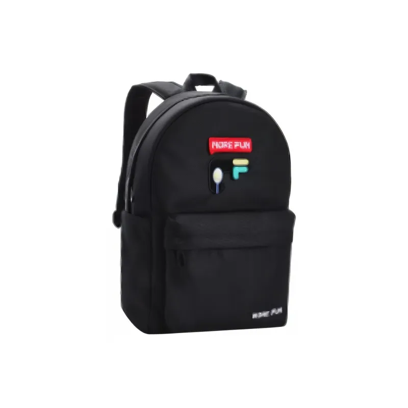 FILA Fusion Fabric Backpack Regular Unisex Black-1