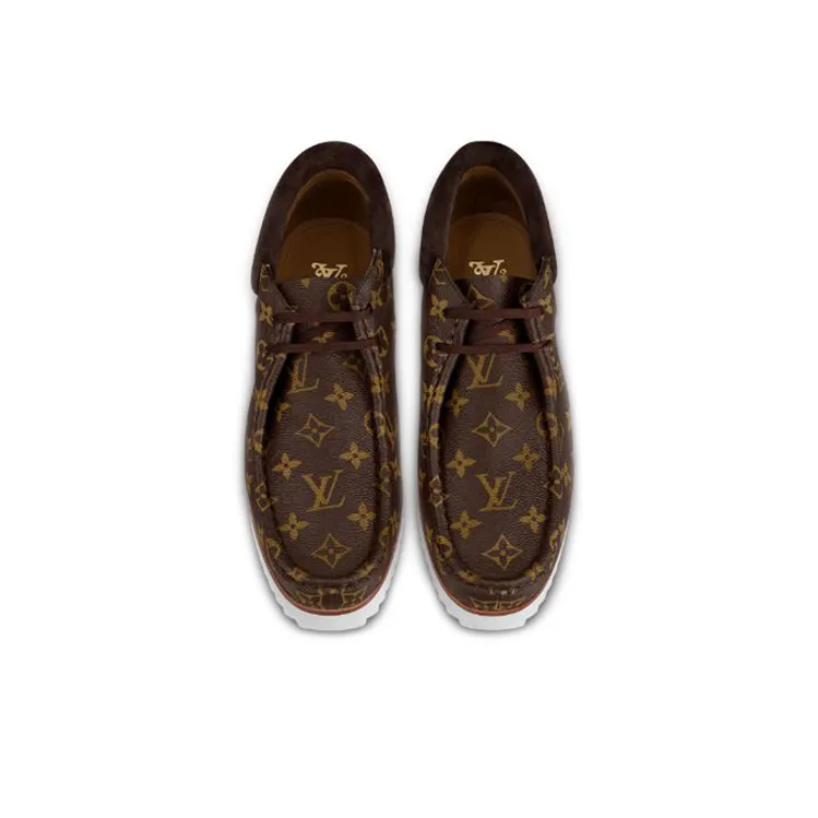 LOUIS VUITTON Mods Ankle Boots 'Brown Monogram'-2