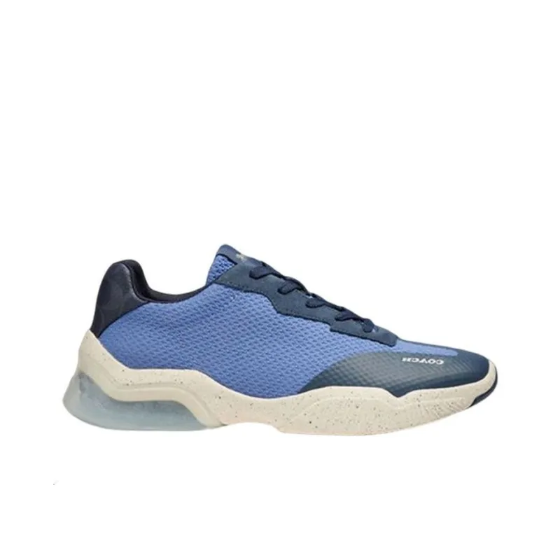 COACH CitySole Cushioning Anti-Slip And Wear-Resistant Low-Top Casual Shoes Men's Blue-1