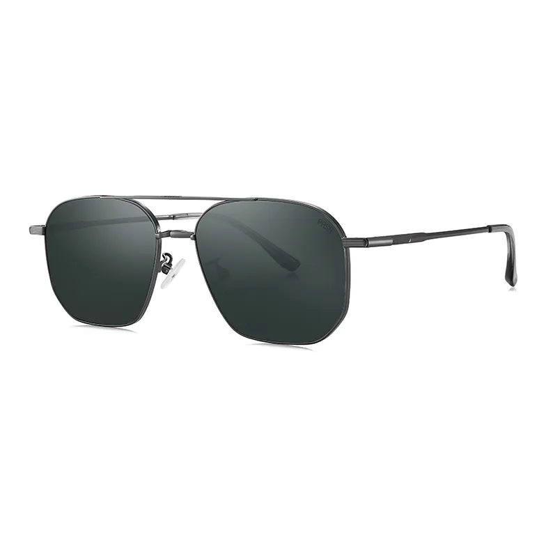 Prsr Alloy Plate And Metal Aviator Sunglasses Men's-6