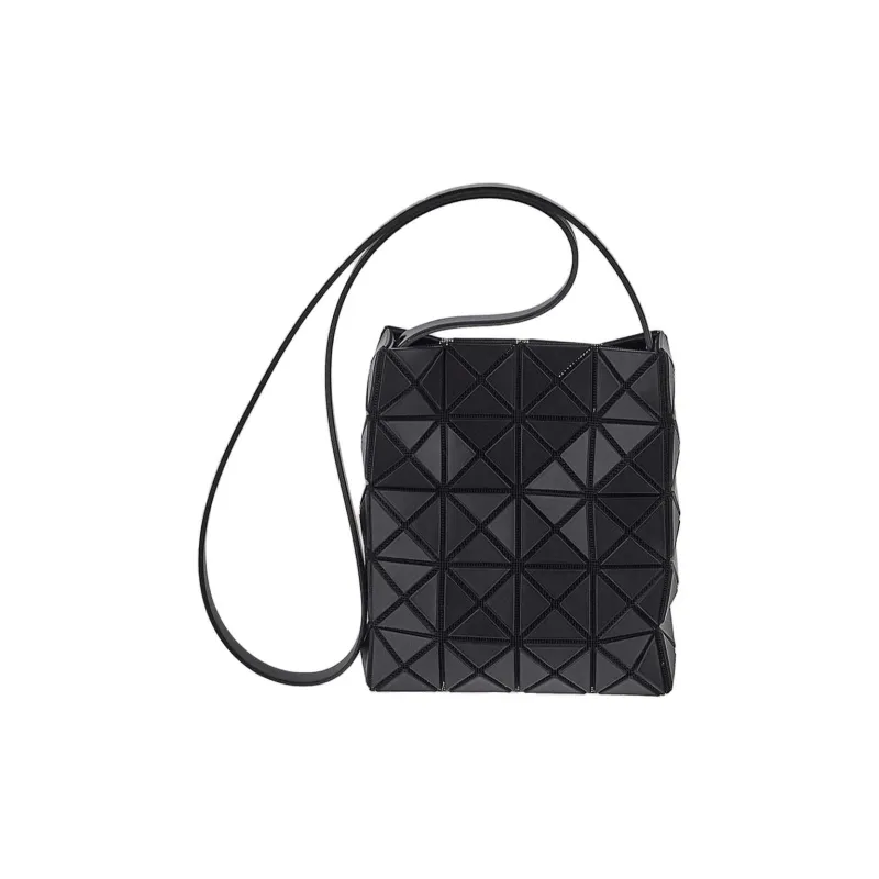 ISSEY MIYAKE Prism Vinyl Chloride Resin Crossbody Bag Shoulder Bag Unisex Matte Black-2