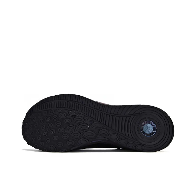 361° Q Bounce Rain Screen Cushioned Slip Resistant Low Top Running Shoes Men's Black-4