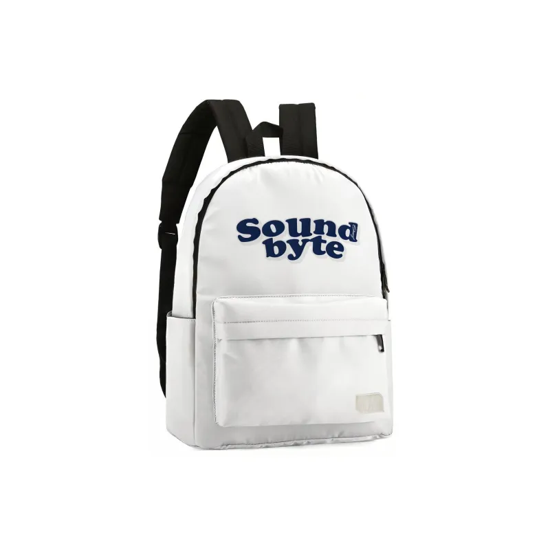 ONRF SOUNDBYTE Collaboration Polyester Backpack Medium Size Unisex White-2