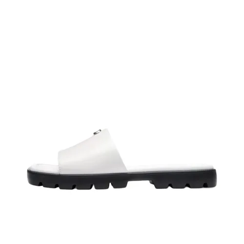 COACH Slide Slippers Women's White