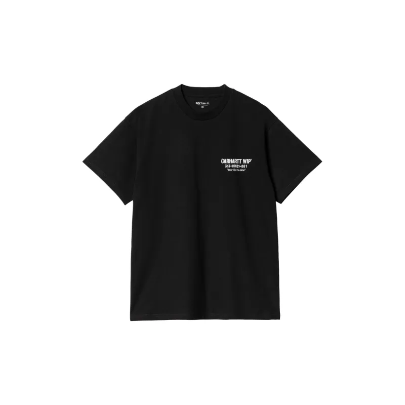 Carhartt WIP SS24 S/S Less Troubles T Shirt T Shirt Men's Black-1