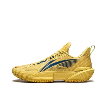 LiNing Light Speed 2 2.0 Cushioning Wear Resistant Low Top Basketball Shoes Men's Yellow Blue