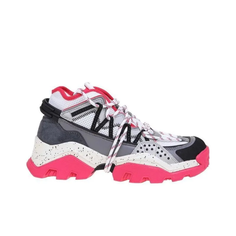 KENZO Takayama Kenji Platform Shoes Women's Gray Pink-1