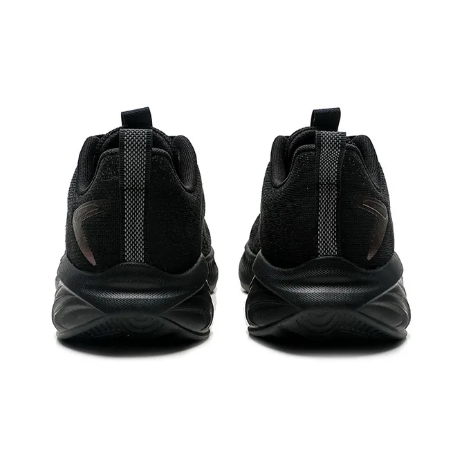 XTEP Running Shoes Men Low Top Black/Coal Black-4