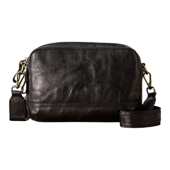 Back step Shoulder Bags Black