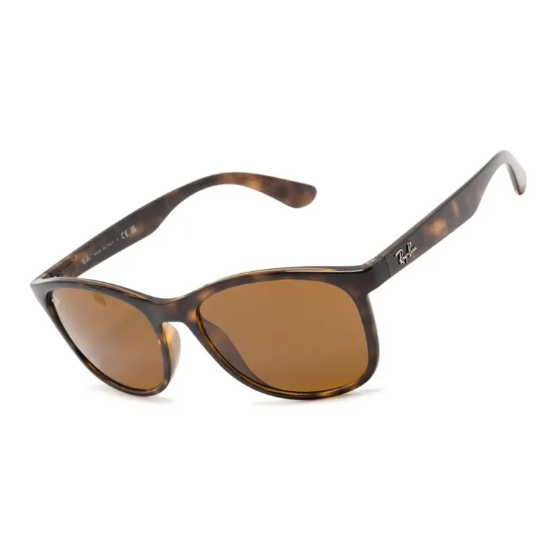 RayBan Tortoise Square frame Sunglasses-2