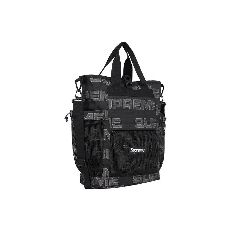 Supreme Nylon Fabric Tote Bag, Crossbody Handbag Regular Unisex Red/Black/Purple/Camouflage-4