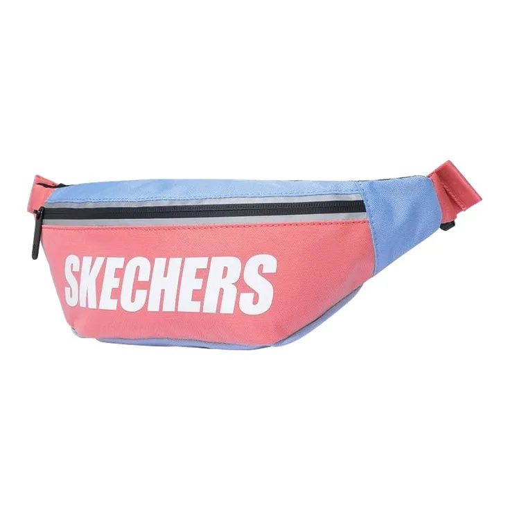 Skechers Acrylic Coin Purse Sling Bag Fanny Pack Regular Unisex Orange Pink-1