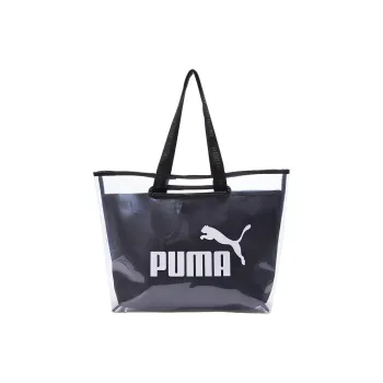 PUMA Fabric Combo Bag Tote Bag Shopping Bag Shoulder Bag Handbag Regular Unisex Pure Black
