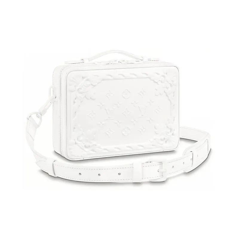 LOUIS VUITTON Handle Soft Trunk Optic White-0