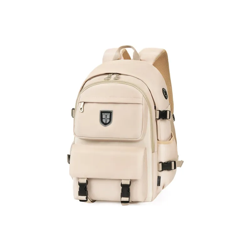 UNIVERSITY OF CAMBRIDGE Fabric Backpack Unisex Maroon Grey/Brownish Red/Dark Green+Grey/Khaki/Black-1