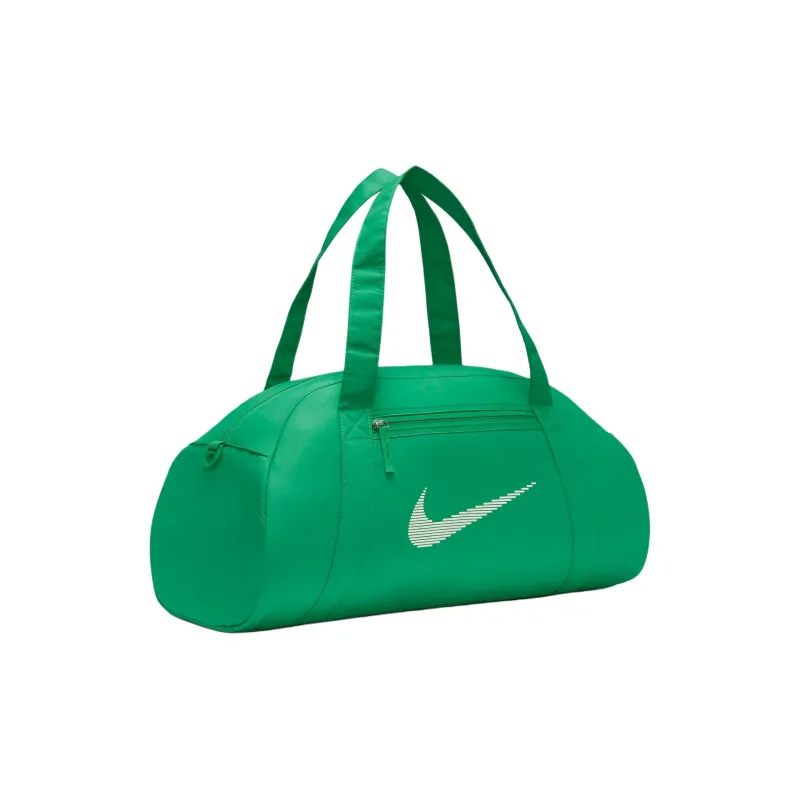Nike Polyester Handbag Shoulder Bag Crossbody Bag Gym Bag Medium Size Unisex Stadium Green & Coconut Milk-1