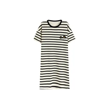 Ta Yan Nightgown Women's Black White