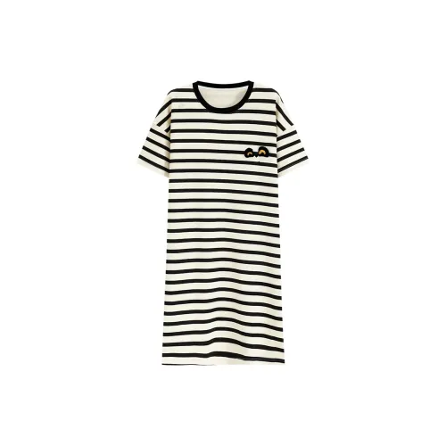 Ta Yan Nightgown Women's Black White