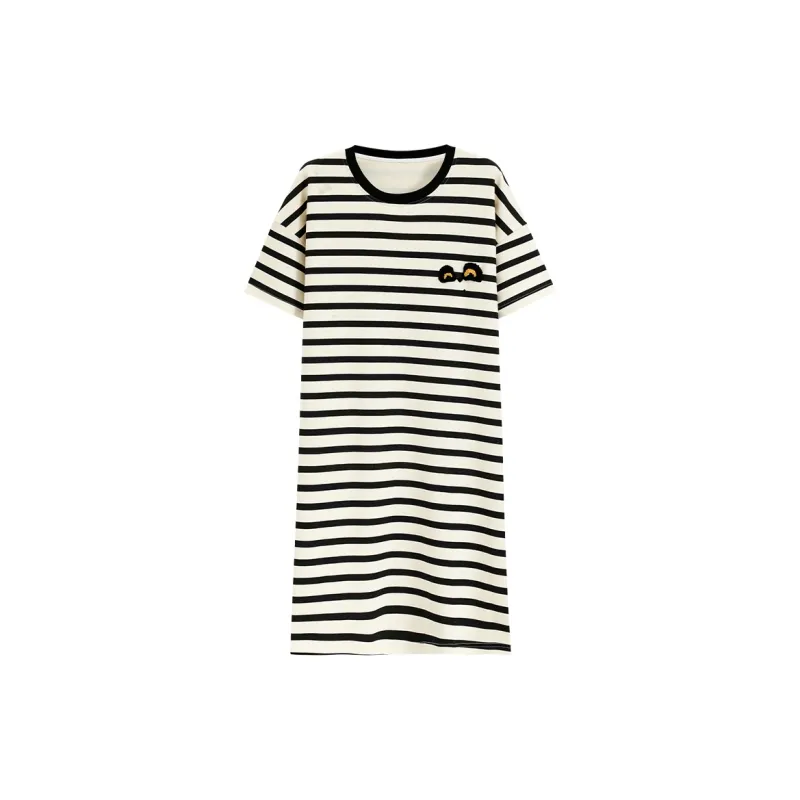 Ta Yan Nightgown Women's Black White-0