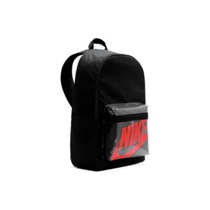 Nike PVC Backpack Regular Unisex Black Red-3