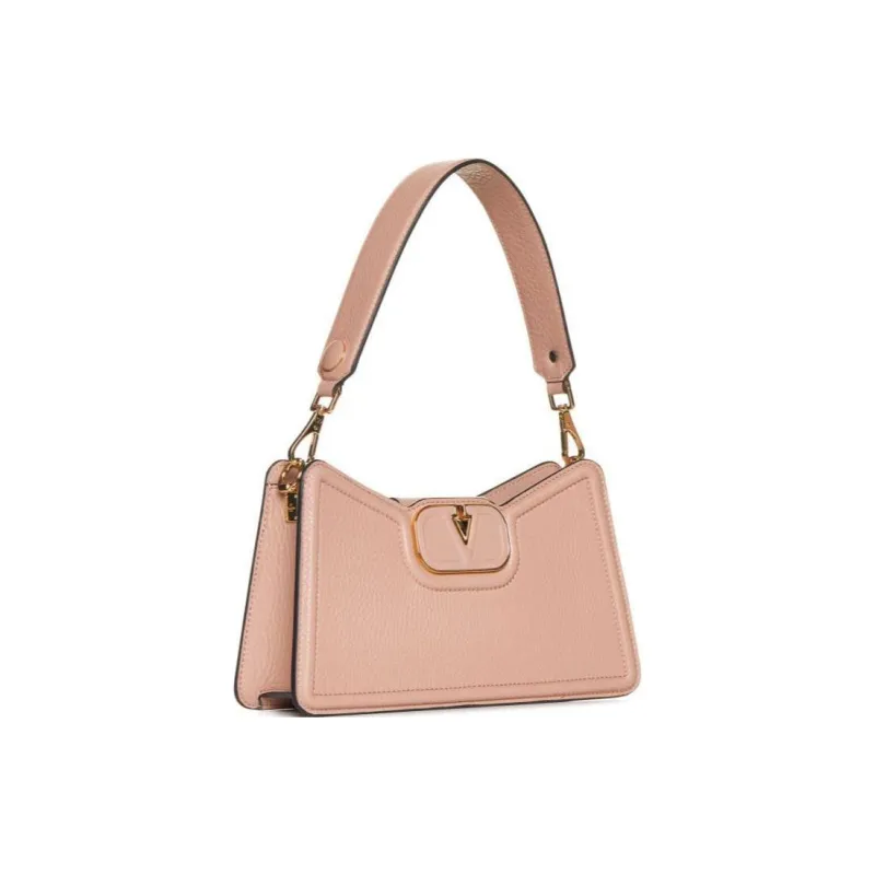 Valentino Calfskin Crossbody One Shoulder Handbag Women's Light Pink-1