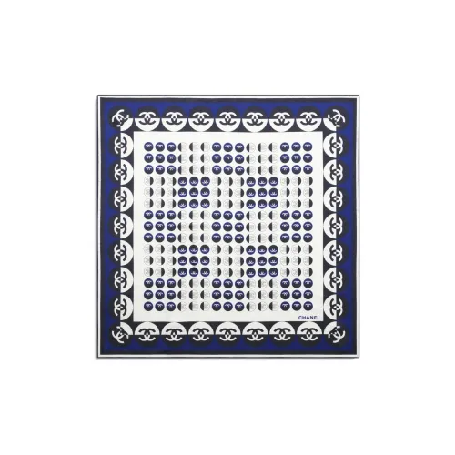 CHANEL Silk Scarves Women's Multicolor