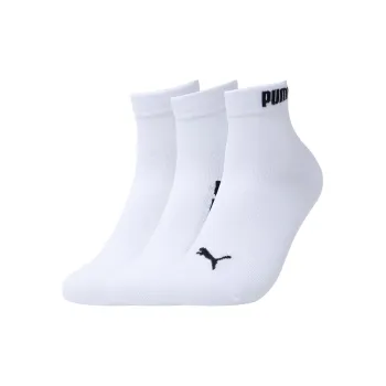 PUMA Ankle Socks Unisex 3 Pack White