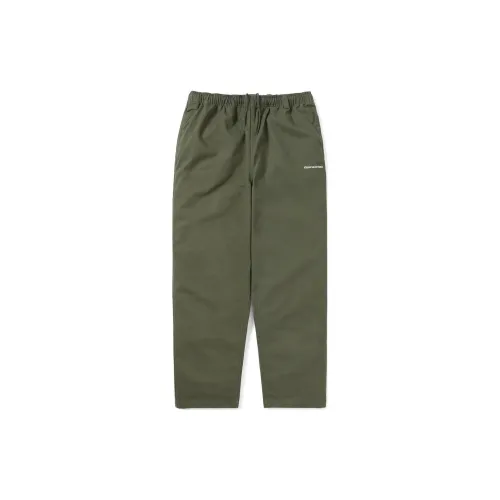 Thisisneverthat Casual Pants Unisex Olive Green