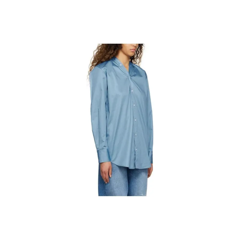 MM6 Maison Margiela Shirt Women's Blue-2